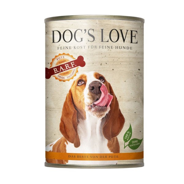 Dogs Love B.A.R.F. Pute
