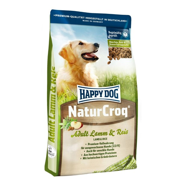 Happy Dog Natur Croq Lamm &amp; Reis