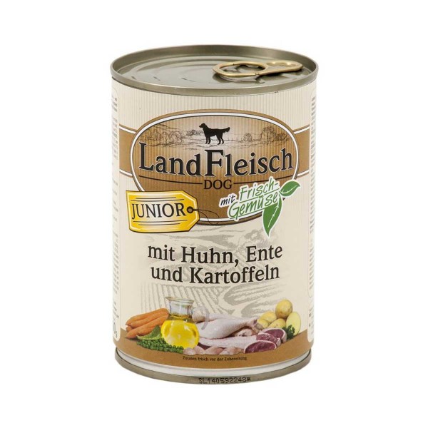 LandFleisch Junior Huhn, Ente & Kartoffeln
