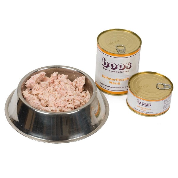 Boos Hühnerfleisch-Menü