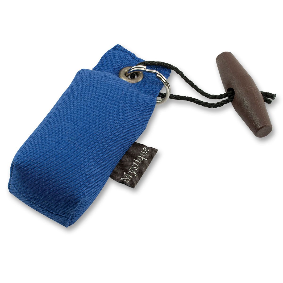 Schlüsselanhänger Dummy blau, Minidummy blau HUNDunterwegs.de Hund