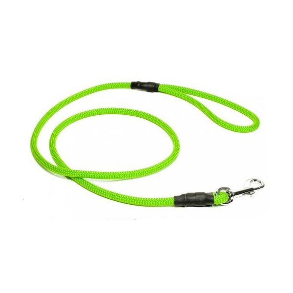 Mystique Field Trial Führleine mit Karabiner neon-grün