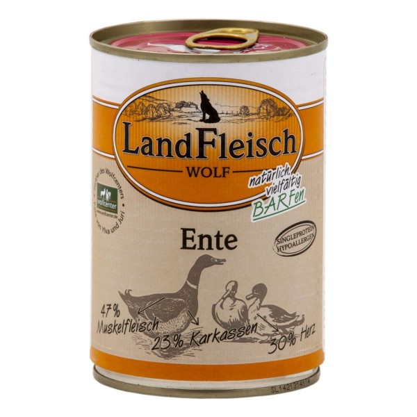 Landfleisch Wolf Ente