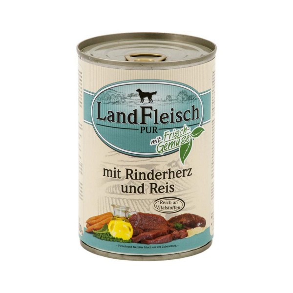LandFleisch Pur Rinderherz & Reis