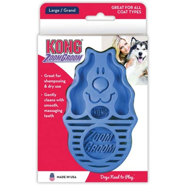 Hundestriegel KONG® ZoomgroomT 12 cm