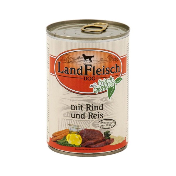 LandFleisch Pur Rind &amp; Reis extra mager