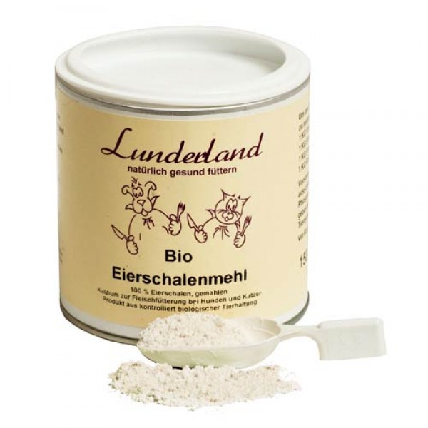 Lunderland Bio Eierschalenmehl - B-Ware