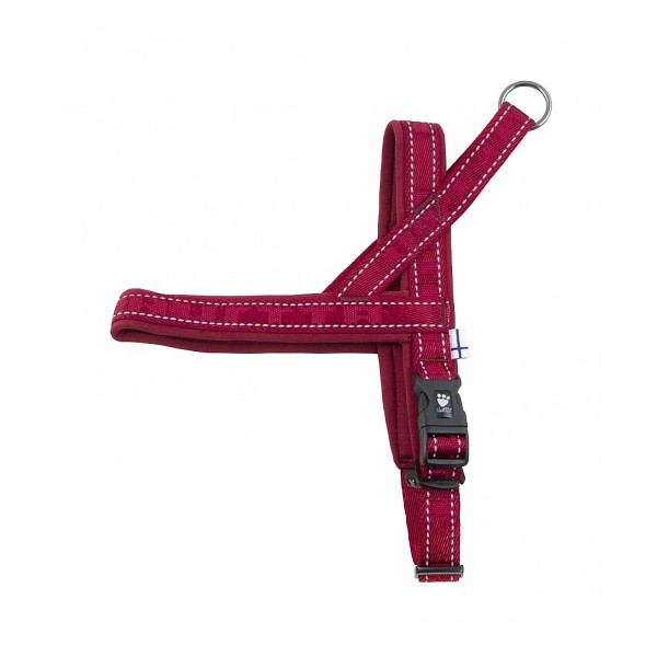 Hurtta Casual Norwegergeschirr weinrot Hurtta Hundegeschirr YForm