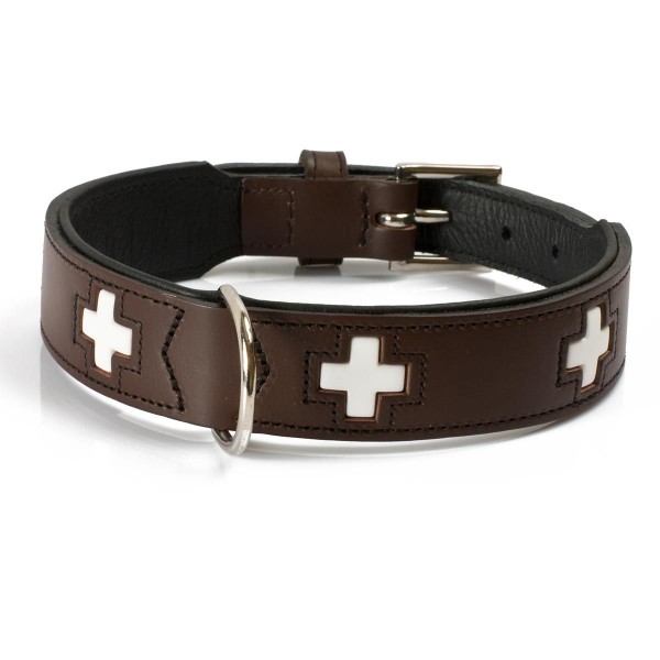 Hunter Swiss | Hundehalsband Hunter Swiss braun | bei HUND-unterwegs.de  kaufen