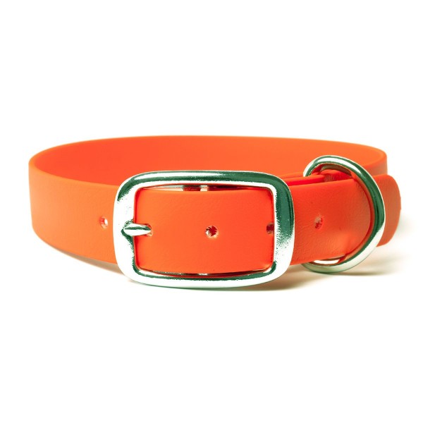 Mystique Biothane Halsband De Luxe orange