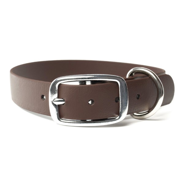 Mystique Biothane Halsband De Luxe braun