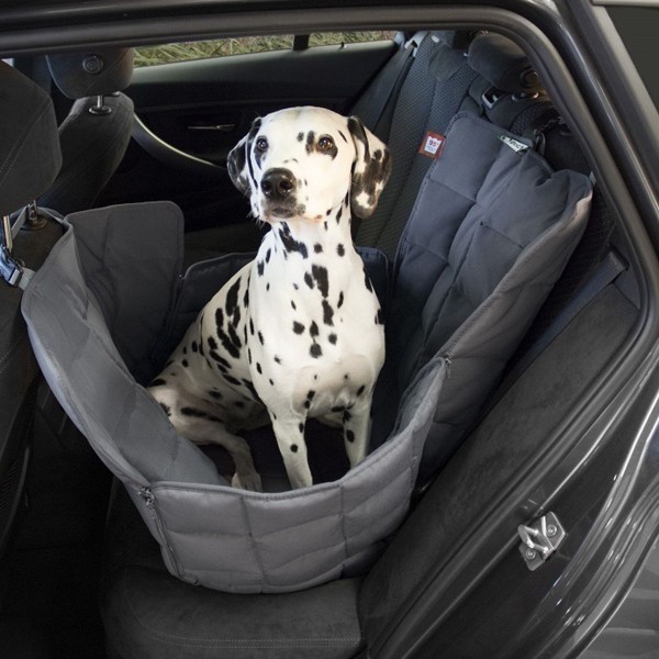 Doctor Bark 1-Sitz Autodecke grau