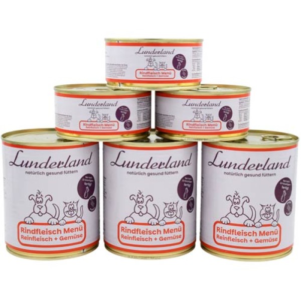 Lunderland Rindfleisch Menü