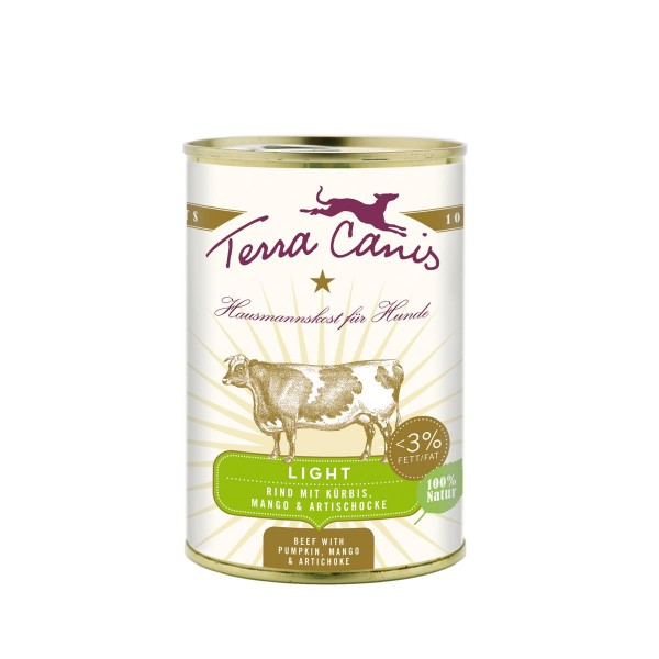 Terra Canis Menü light mit Rind