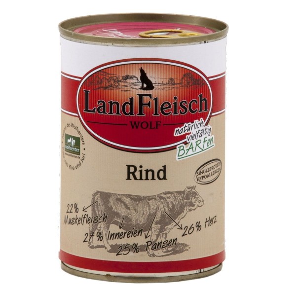 Landfleisch Wolf Rind