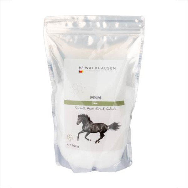 Waldhausen MSM - Für Fell, Gelenke, Haut und Horn, 1 kg