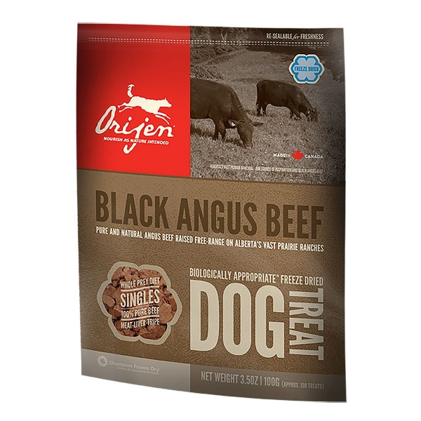 Orijen Freeze Dried Treat Black Angus Beef